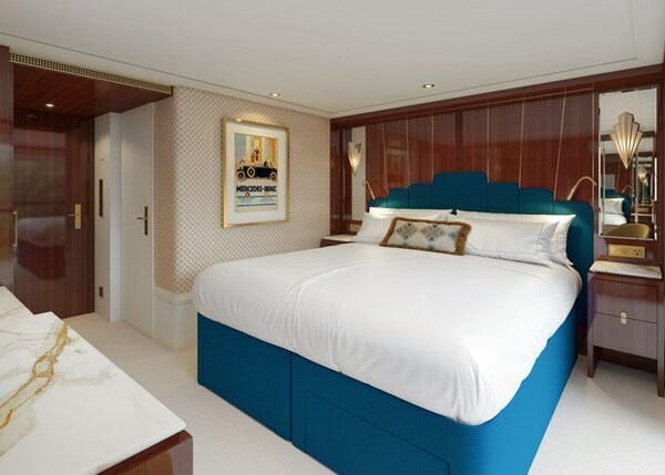 UNIWORLD Boutique River Cruises S.S Marlene Deluxe French Balcony Bedroom 1.jpeg